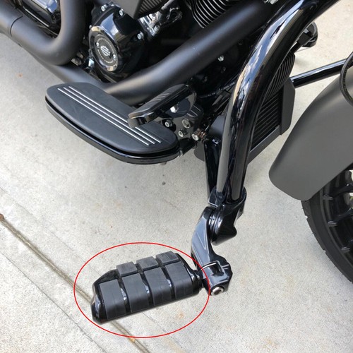 Black motorcycle highway foot - black,
