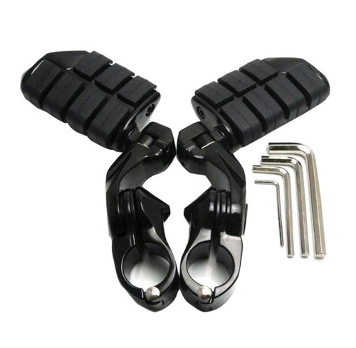 Black aluminum highway foot - aluminum,