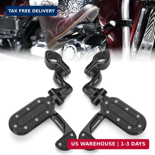 Motorcycle highway pegs with - pegs,