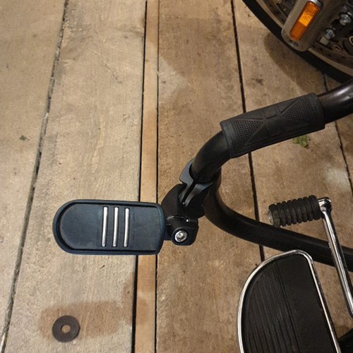 Black highway foot - black, rests