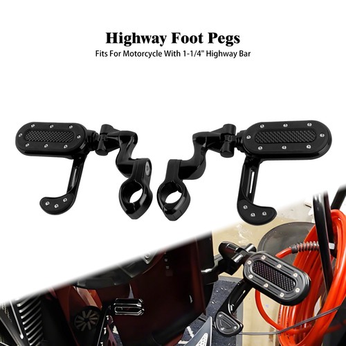 Motorcycle highway pegs - highway, with